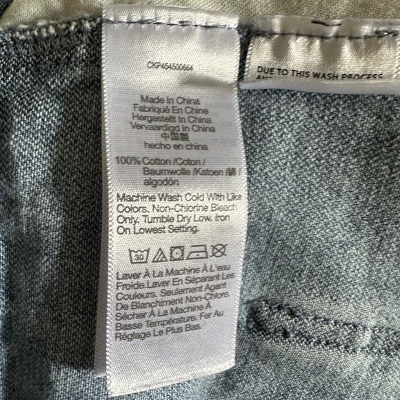 Madewell Denim Pleated Mini Skirt in Upton Wash Size 33 EUC - Picture 10 of 11